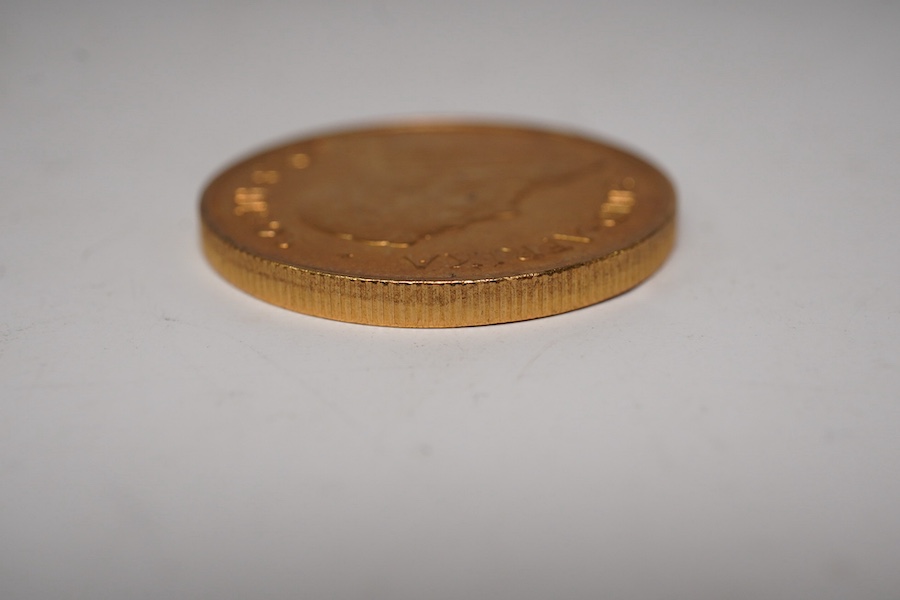 South Africa gold coins, 1oz. gold Krugerrand, 1974, UNC